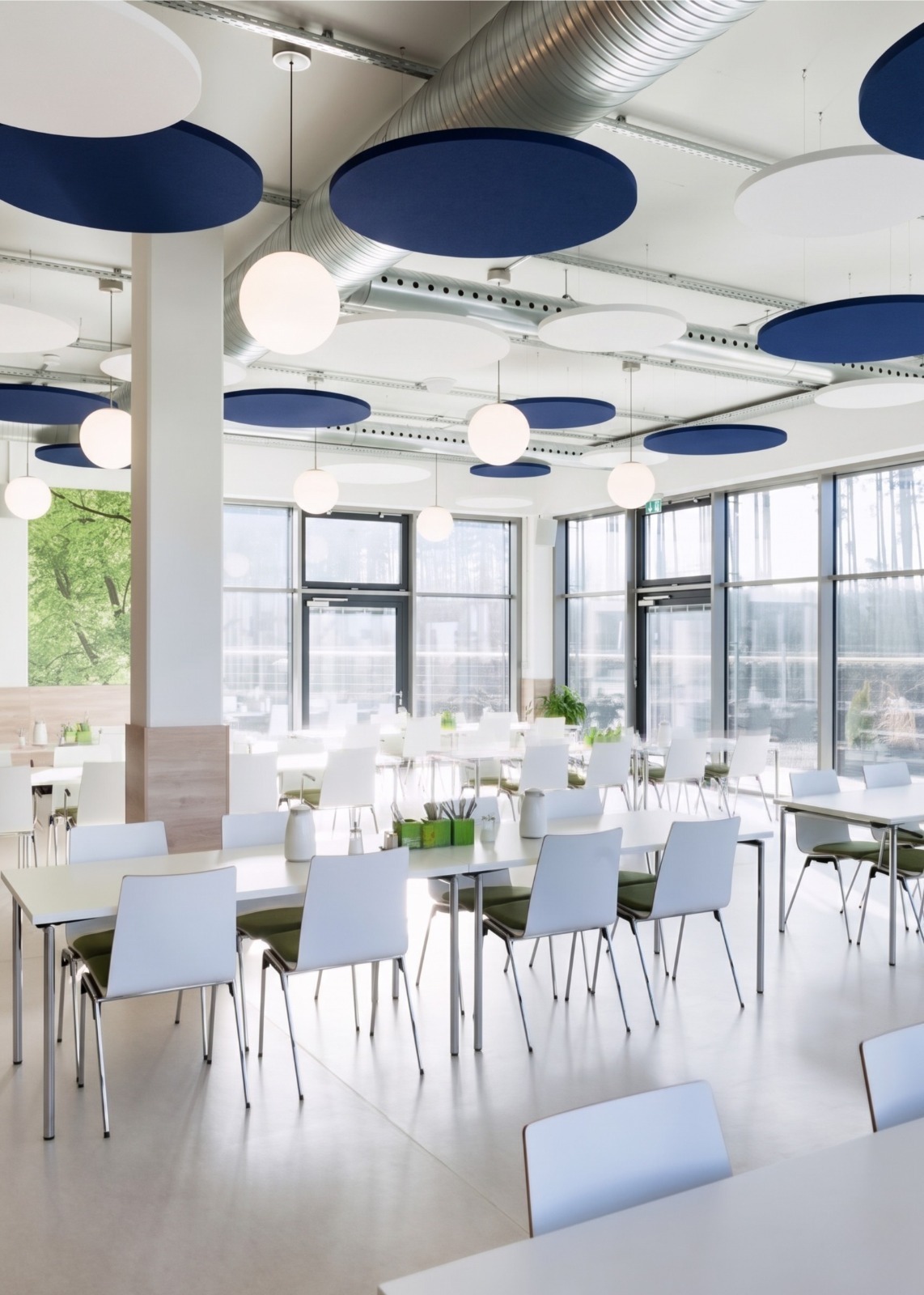 Restaurantes e convivência - aplicação acústica REPROTERM